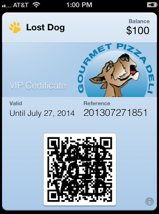 Lost Dog Digital VIP Card