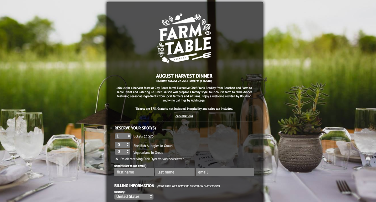 Farm to Table.