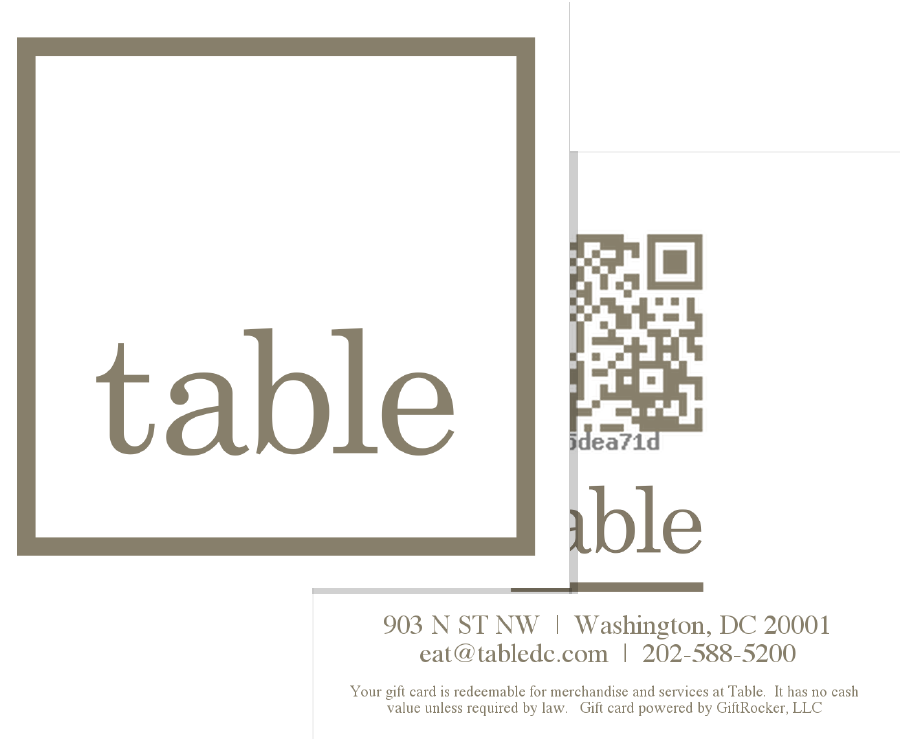 table dc